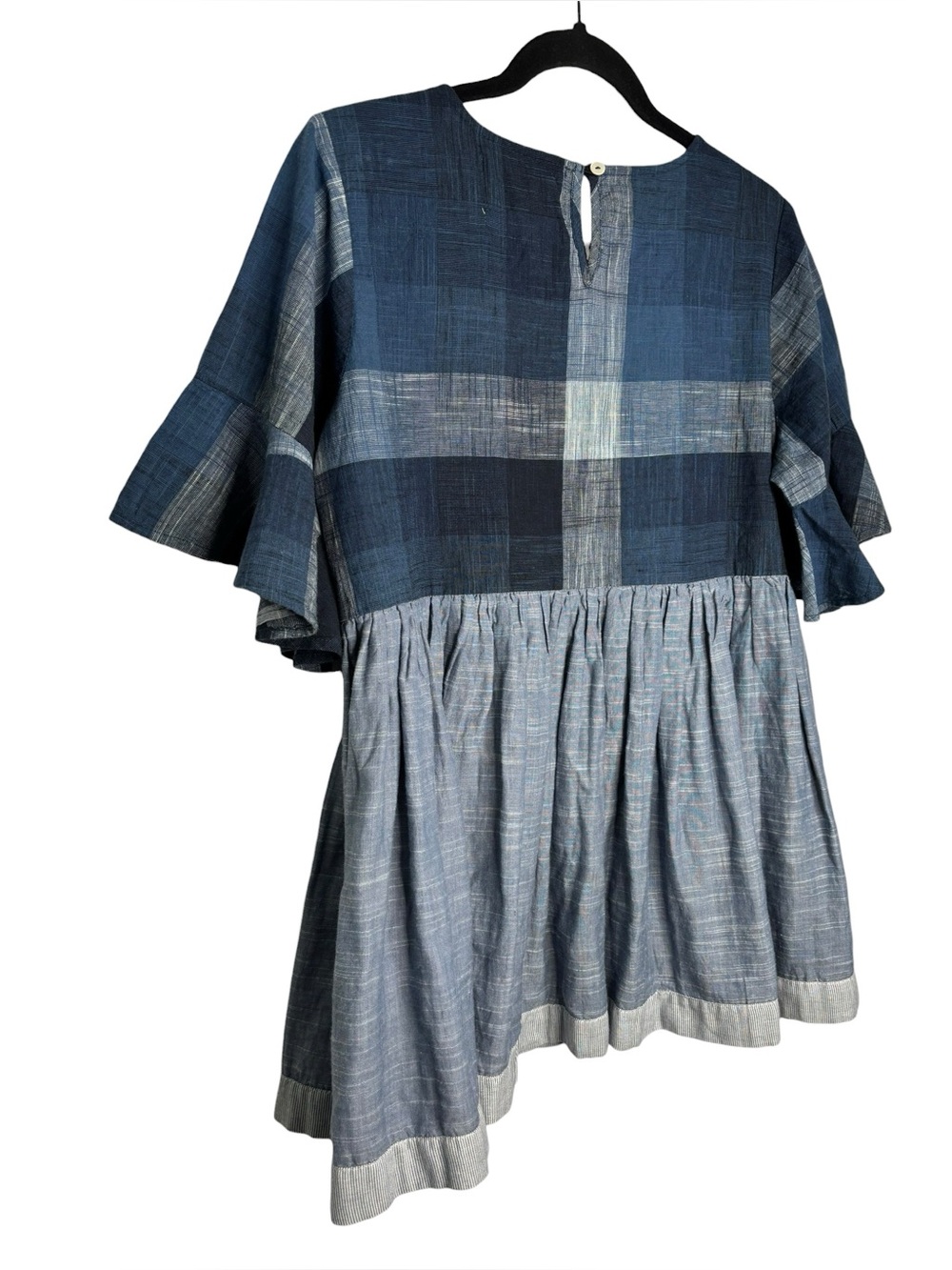 Layerz Clothing 100% Cotton Lightweight Breezy Blouse Flowy Size Medium - Picture 7 of 10